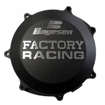 Black clutch cover BOYESEN GAS GAS EC450F from 2013 to 2016 and YAMAHA YZF, WRF 450 from 2003 to 2013 127141 BOYESEN...