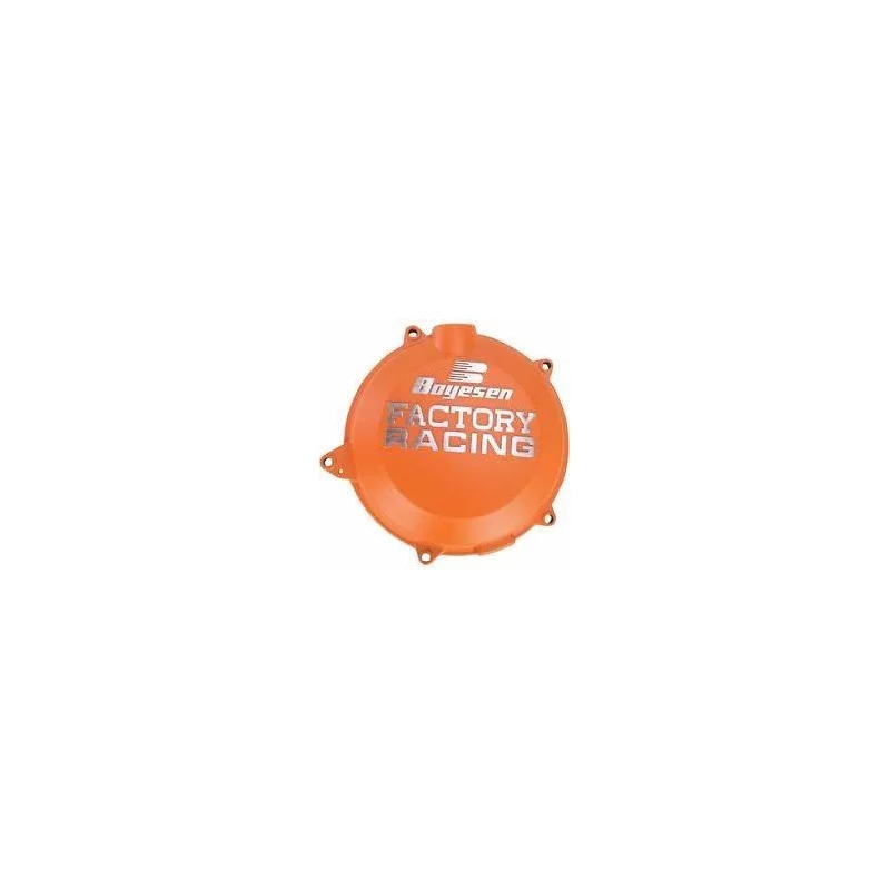 Couvercle de carter embrayage orange BOYESEN pour KTM SX et HUSQVARNA TC 125 150 de 2016 à 2017 -110.17094 - 2