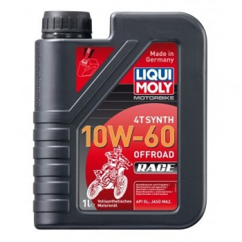 Engine Oil 4T 100% Synth All Terrain LIQUI MOLY 10W60 1L Motorbike 4T Synth 10 W 60 Offroad Race LM.3053 LIQUI MOLY 19,...