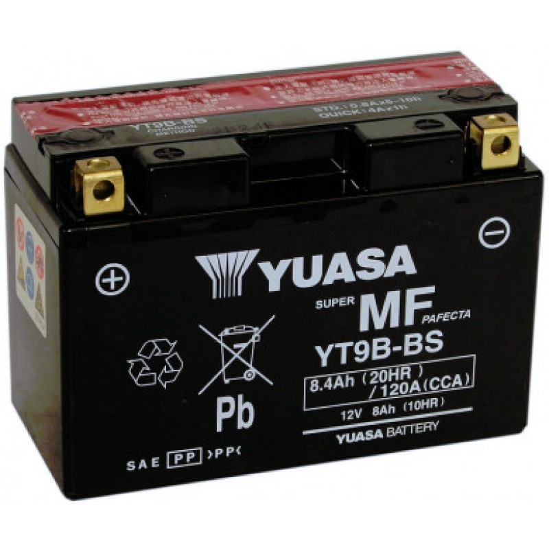 Battery YUASA YT9B-BS (YT9B-4) YT9B-BS YUASA 125,30