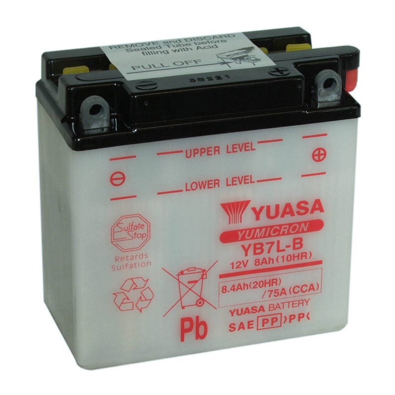 Battery YUASA YB7L-B YB7L-B YUASA 50,71 €