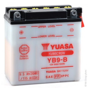 Battery YUASA YB9-B YUASA 44,37 €
