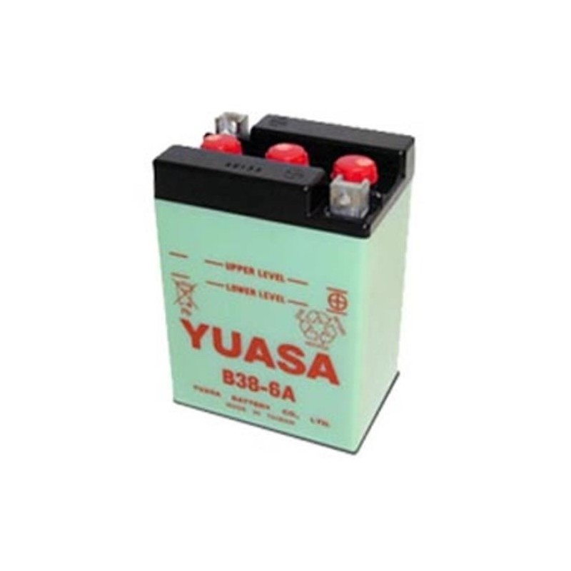 Batterie YUASA B38-6A YB38-6A YUASA 52,66 €