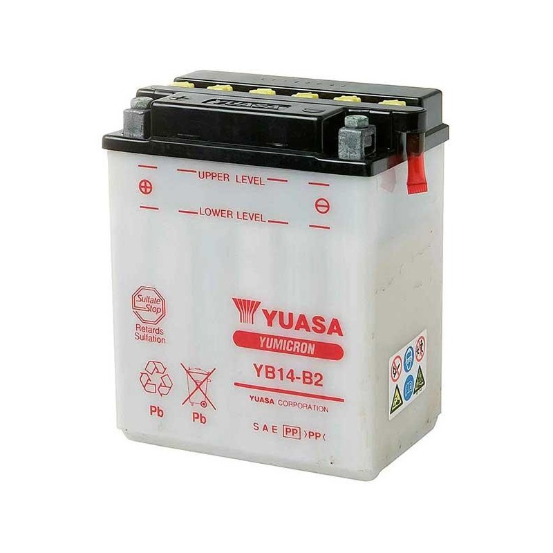 Batterie YUASA YB14-B2 YB14-B2 YUASA 71,18 €