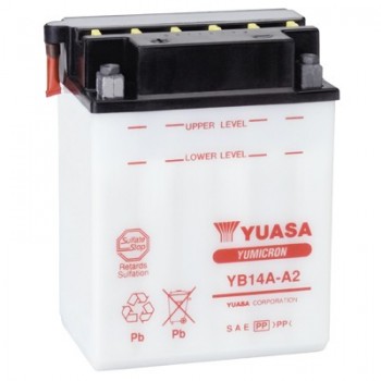 Battery YUASA YB14A-A2 YB14A-A2 YUASA 76,06 €