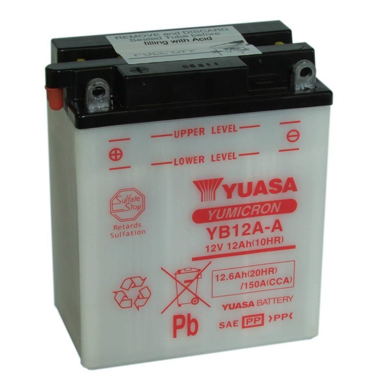 Battery YUASA YB12A-A YUASA 63,87 €