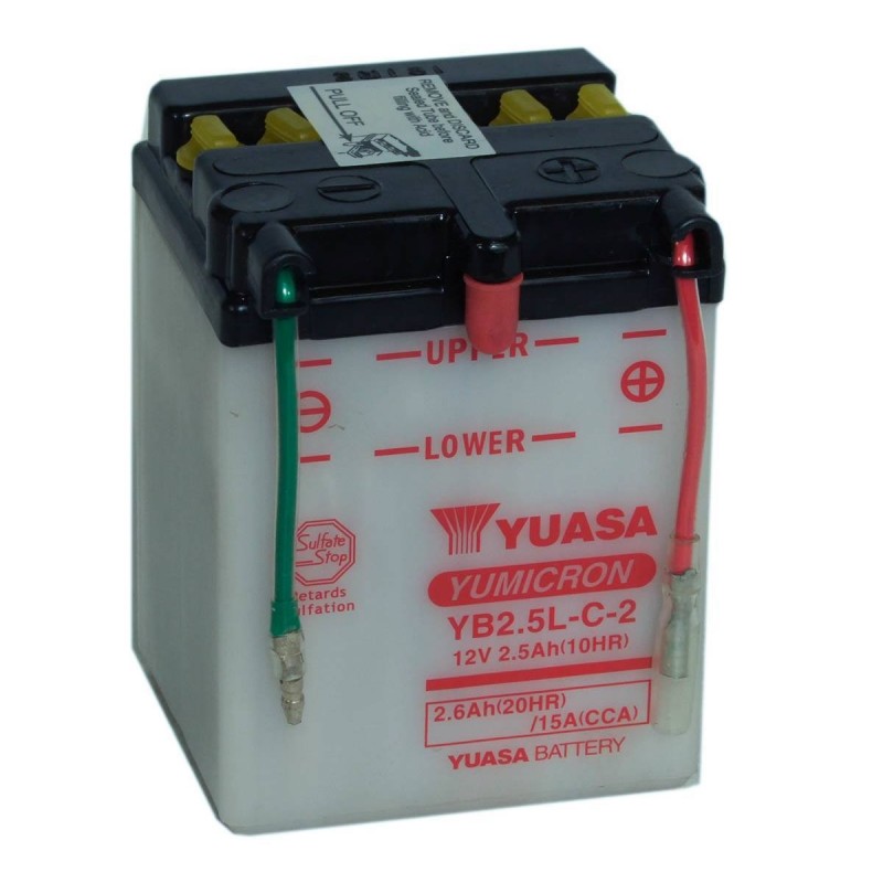 Batería YUASA YB2.5L-C YB2.5L-C YUASA €31.20