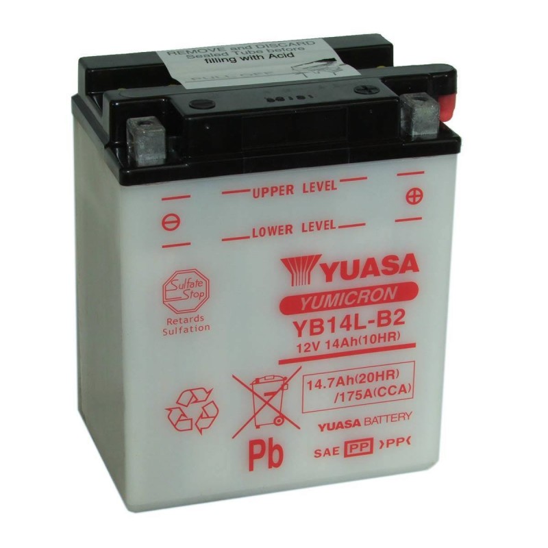Battery YUASA YB14L-B2 YB14L-B2 YUASA 70,21