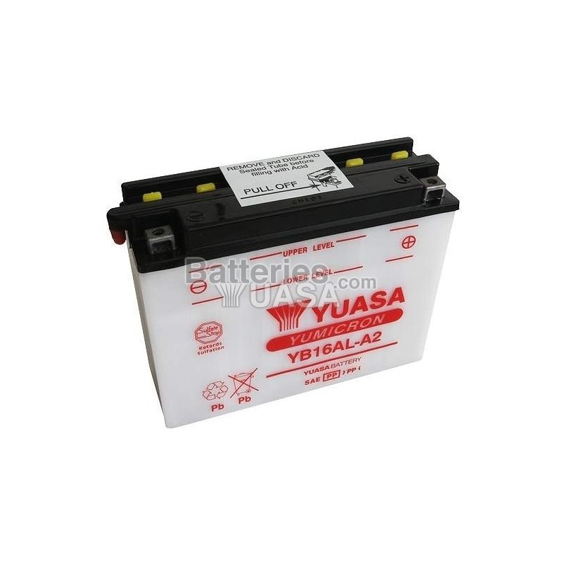 Battery YUASA YB16AL-A2 YB16AL-A2 YUASA 100,93 €