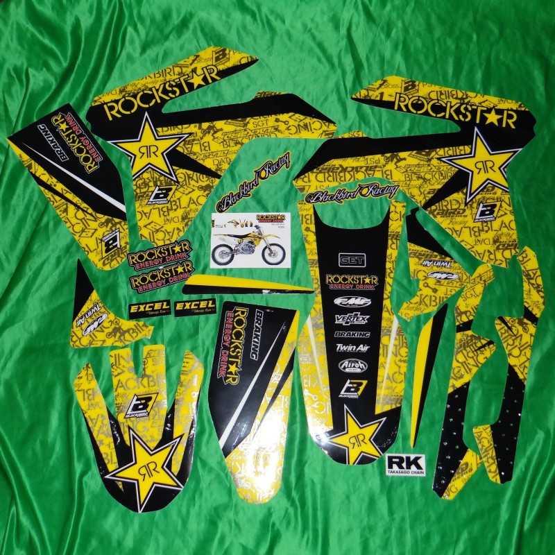 Kits décos BLACKBIRD Rockstar Energy pour SUZUKI RMZ 450 de 2005 à 2007 2315L BLACKBIRD 59,90 € Kits décos BLACKBIRD Rockstar Energy pour SUZUKI RMZ 450 de 2005 à 2007 2315L BLACKBIRD 59,90 €