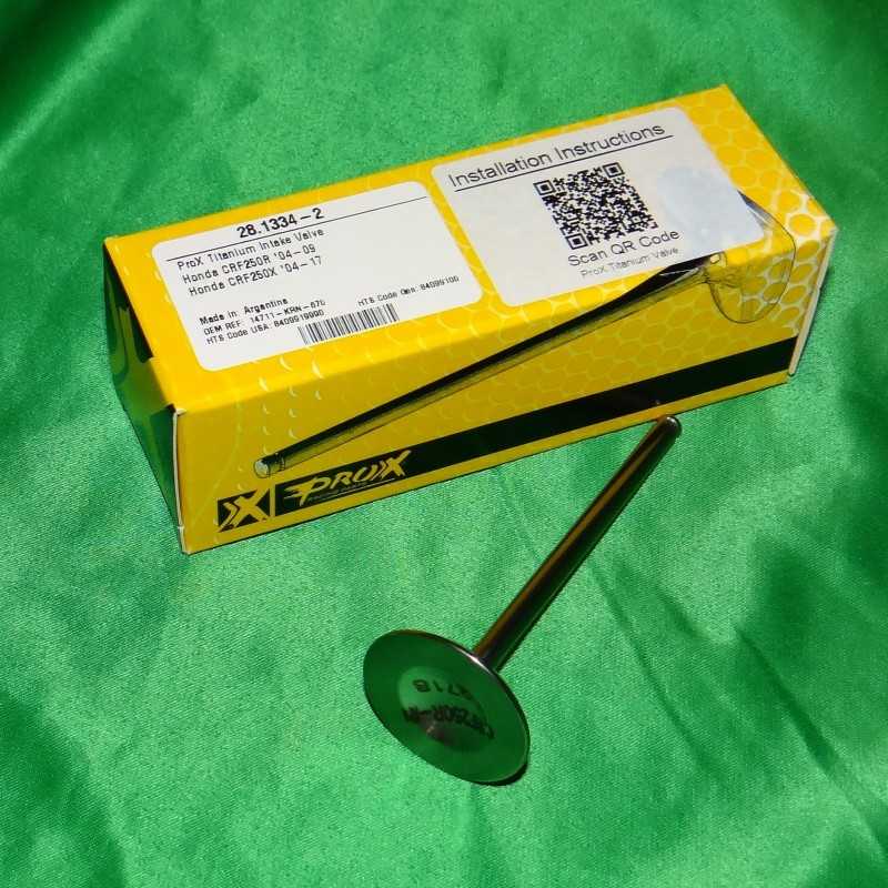 Soupape admission PROX en titane pour HONDA CRF 250cc de 2004 à 2017 28.1334-2 PROX 74,90 € Soupape admission PROX en titane pour HONDA CRF 250cc de 2004 à 2017 28.1334-2 PROX 74,90 €