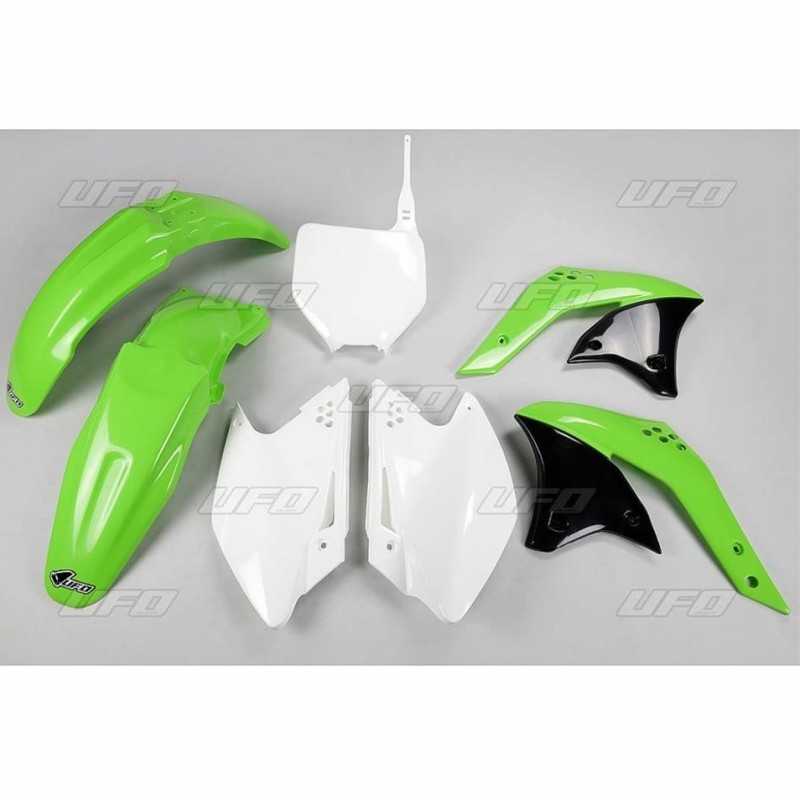 Kit plastiques UFO pour KAWASAKI KXF 250 KX250F de 2007 KAKIT208999 UFO 79,00 € Kit plastiques UFO pour KAWASAKI KXF 250 KX250F de 2007 KAKIT208999 UFO 79,00 €