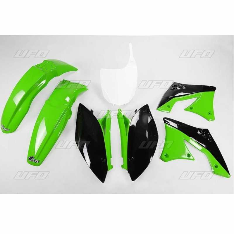 Kit plastiques UFO pour KAWASAKI KXF 250 KX250F de 2009 à 2012 KAKIT215E001 UFO 96,50 € Kit plastiques UFO pour KAWASAKI KXF 250 KX250F de 2009 à 2012 KAKIT215E001 UFO 96,50 €