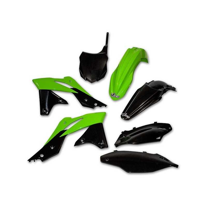 Kit plastiques UFO pour KAWASAKI KXF 250 KX250F de 2013 à 2016 KAKIT219E999 UFO 96,50 €