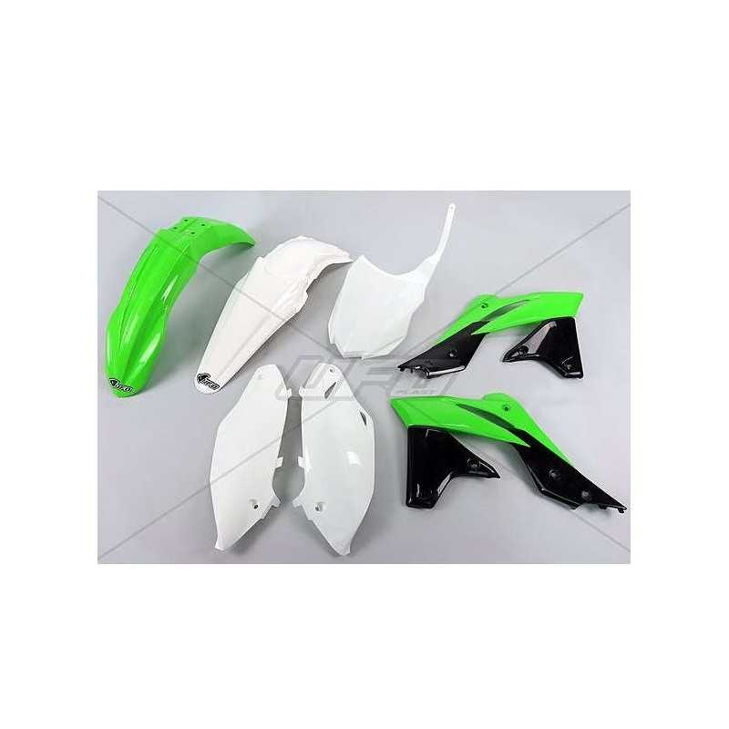 Kit plastiques UFO pour KAWASAKI KXF 250 KX250F de 2013 à 2016 KAKIT221E999 UFO 96,50 € Kit plastiques UFO pour KAWASAKI KXF 250 KX250F de 2013 à 2016 KAKIT221E999 UFO 96,50 €