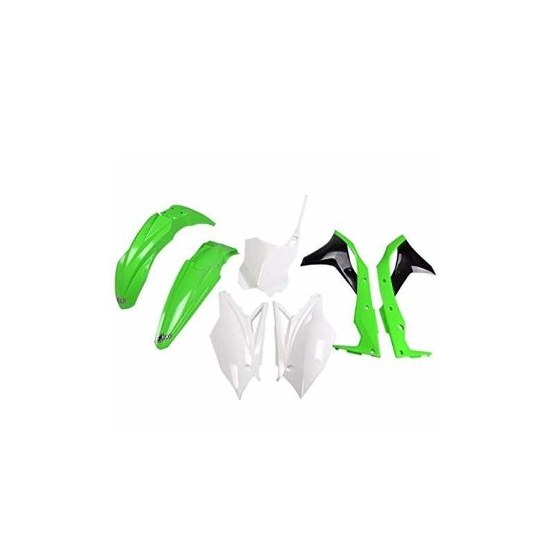 Kit plastiques UFO pour KAWASAKI KXF 250 KX250F de 2017 KAKIT224999 UFO 99,00 € Kit plastiques UFO pour KAWASAKI KXF 250 KX250F de 2017 KAKIT224999 UFO 99,00 €