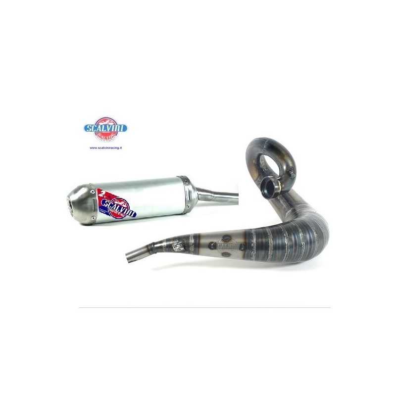 Muffler SCALVINI for YAMAHA YZ 250 from 2005, 2006, 2007, 2008, 2009, 2010, 2019