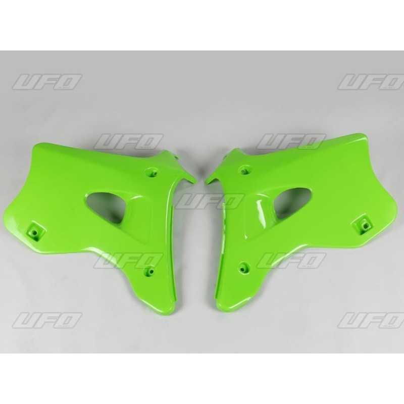 Radiador frontal carenado/depósito para KAWASAKI KX 125 250 de 1994, 1995, 1996, 1997, 1998