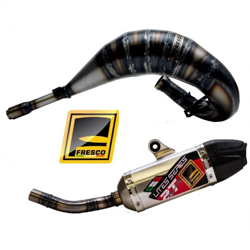 FRESCO Factory exhaust for YAMAHA YZ 125 from 2002, 2003, 2004, 2005, 2006, 2007, 2008, 2009, 2020
