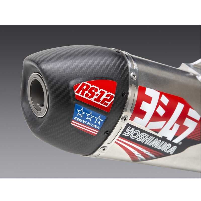 Ligne échappement complète YOSHIMURA RS12 pour SUZUKI RMZ 250