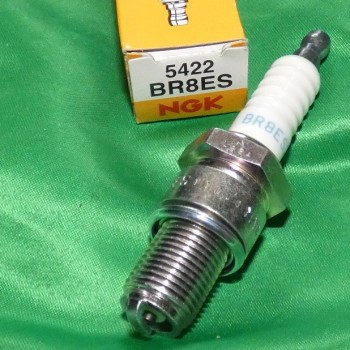 Standard spark plug NGK BR8ES for KAWASAKI KDX, BETA, YAMAHA DT,...