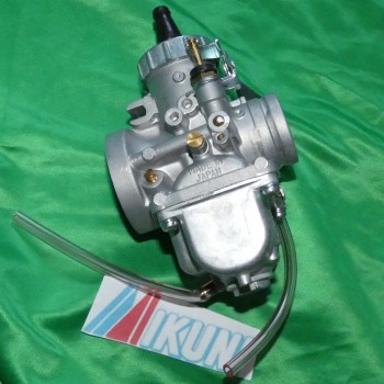 Carburateur MIKUNI VM 34 2 temps souple avec vis de ralenti a droite pour motocross, moto cross, quad,...