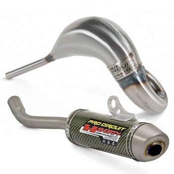 Muffler PRO CIRCUIT with kevlar silencer for YAMAHA YZ 125 from 2005, 2006, 2007, 2008, 2009, 2019
