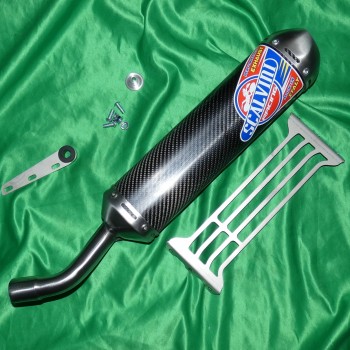 Carbon exhaust silencer SCALVINI for YAMAHA YZ 250 from 2005, 2014, 2015, 2016, 2017, 2018, 2019