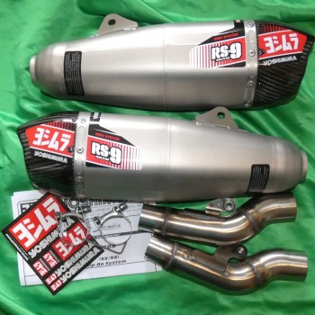 Dual muffler YOSHIMURA RS-9T for HONDA CRF 250 R, RX from 2020 to 2021
