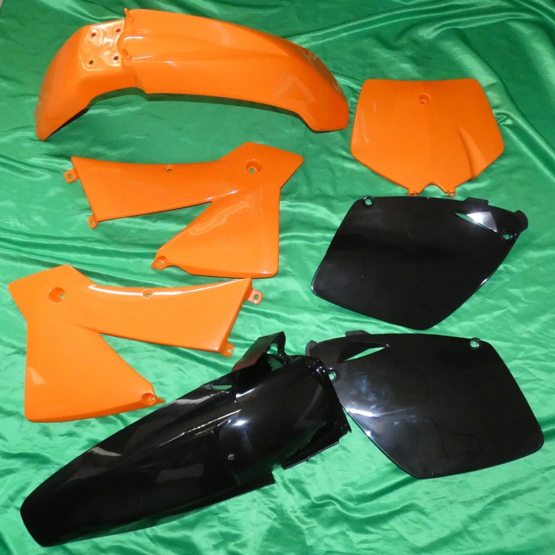 Kit plastique carénage POLISPORT pour KTM EXC, SX, 125, 200, 250 de 2001, 2002 et 2003