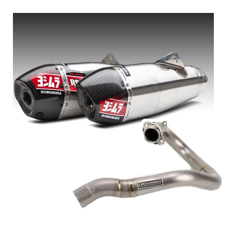 Complete exhaust system YOSHIMURA RS9-E for HONDA CRF 250 of 2018, 2019, 2020 and 2021