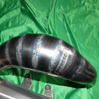 Photo of the FRESCO Factory muffler with carbon tip for BETA RR 125 from 2020 to 2021