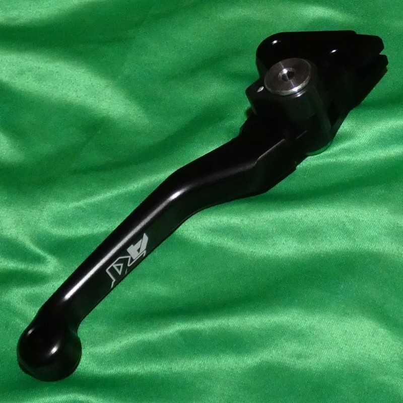 Clutch lever ART black and green for KAWASAKI KX, KXF 250, 450