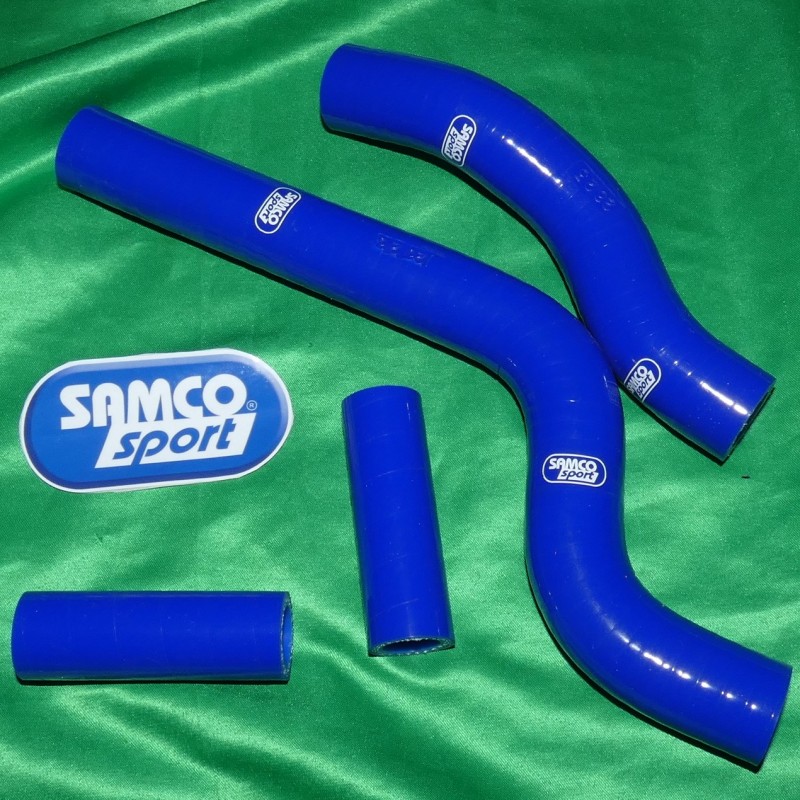 Radiator hose pack SAMCO original type for YAMAHA YZ 250 from 2002, 2003, 2004, 2005, 2006, 2007, 2008, 2021