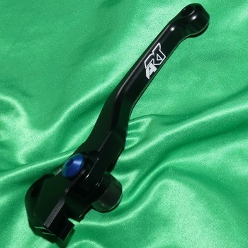 Folding clutch lever ART black and blue for SUZUKI RMZ 250 and 450