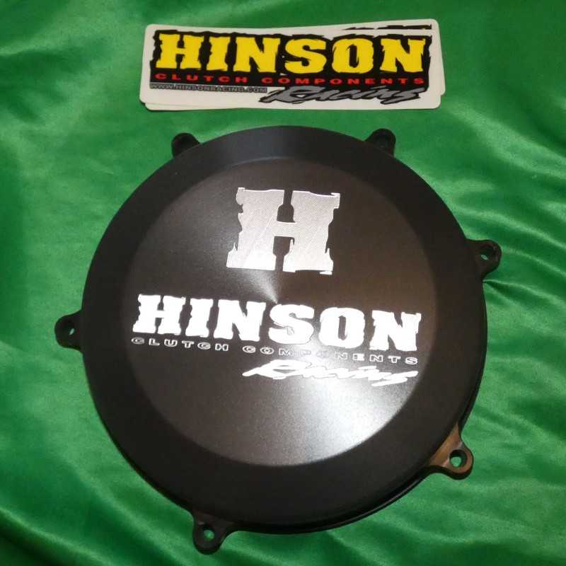 Couvercle de carter embrayage noir HINSON pour KAWASAKI KXF 450, KX450F de 2016, 2017 et 2018 Couvercle de carter embrayage noir HINSON pour KAWASAKI KXF 450, KX450F de 2016, 2017 et 2018