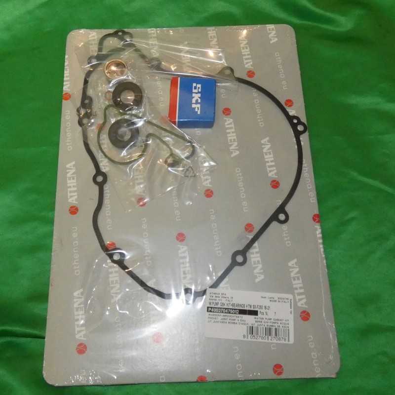 Kit de réparation joint et roulement de pompe à eau pour HUSQVARNA, FC, FX, KTM SXF, XCF 250, 350 de 2016 à 2022 Kit de réparation joint et roulement de pompe à eau pour HUSQVARNA, FC, FX, KTM SXF, XCF 250, 350 de 2016 à 2022
