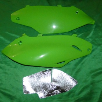 kit carrosserie plastiques UFO pour KAWASAKI KXF 450 KX450F vert de 2013, 2014 et 2015