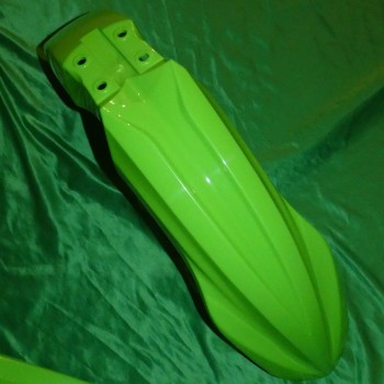 kit carenage plastiques UFO pour KAWASAKI KXF 450 KX450F vert de 2013, 2014 et 2015