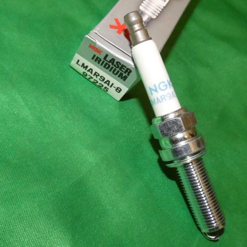 Bougie NGK LASER IRIDIUM LMAR9AI-8 pour HUSQVARNA FE, FC, KTM SXF, EXCF ...