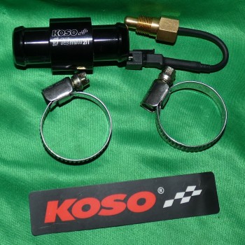 Water temperature sensor adapter tee KOSO, connection in 14, 16, 18, 22, 26