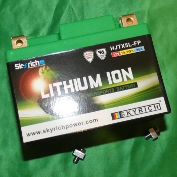Batterie Lithium SKYRICH LTX5L pour HONDA, YAMAHA, BETA, HUSQVARNA, KTM,...