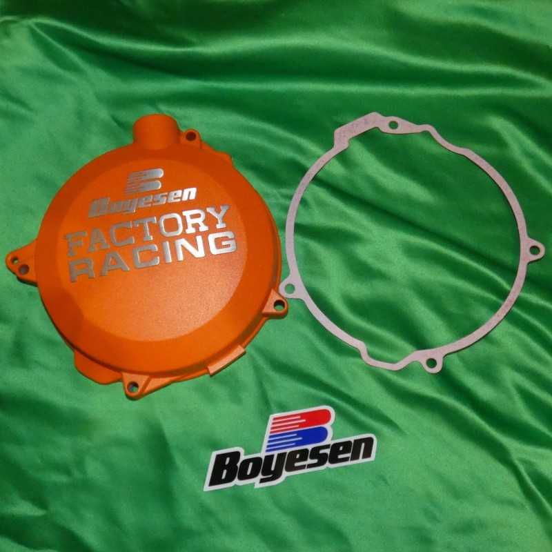Couvercle de carter embrayage orange BOYESEN pour KTM SX, EXC, HUSQVARNA, HUSABERG TC, TE 125, 144, 200 Couvercle de carter embrayage orange BOYESEN pour KTM SX, EXC, HUSQVARNA, HUSABERG TC, TE 125, 144, 200