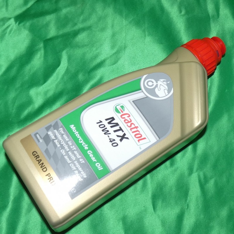 Castrol MTX 100% synthetic clutch oil for YAMHA YZ, SUZUKI RM, KTM SX, EXC,...