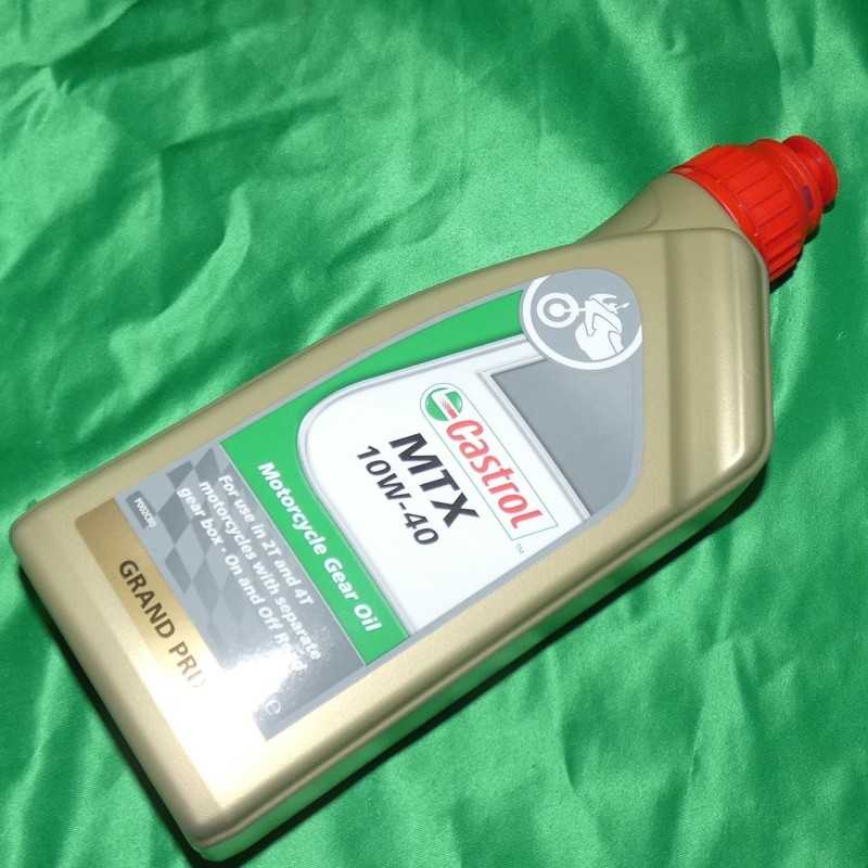 Huile de boite Castrol MTX 100% synthese pour embrayage a bain d'huile pour YAMHA YZ, SUZUKI RM, KTM SX, EXC,... Huile de boite Castrol MTX 100% synthese pour embrayage a bain d'huile pour YAMHA YZ, SUZUKI RM, KTM SX, EXC,...