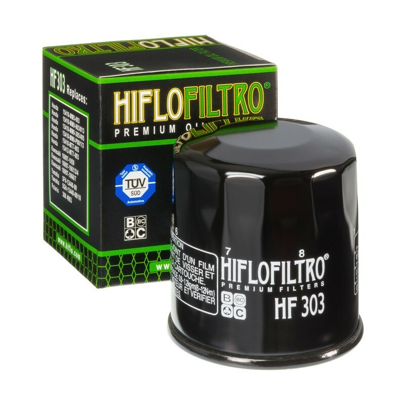 Filtre a huile HIFLO FILTRO pour HONDA, KAWASAKI, POLARIS, YAMAHA, ...