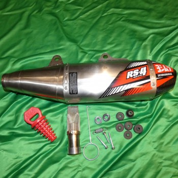 Exhaust silencer YOSHIMURA RS4 for HUSQVARNA FC, FX, KTM SXF, EXCF 450 and 500