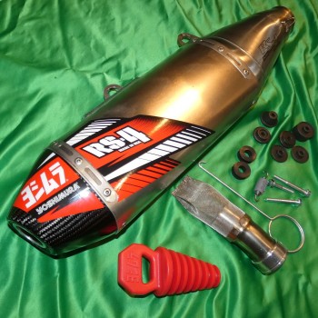Exhaust silencer YOSHIMURA RS4 for HUSQVARNA FC, FX, KTM SXF, EXCF 450 and 500