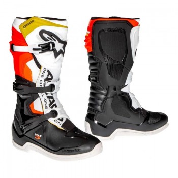 Alpinestars TECH 3 boots white orange black
