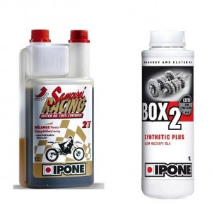 Engine oils, mixtures and gearboxes for HONDA 2 strokes CR, CRM,...